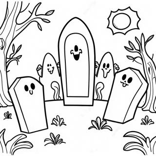 Skrammande Gravgard Malarbild 111884 48143