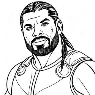 Roman Reigns Målarbilder