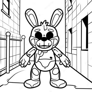 Springtrap I En Mork Grand Malarbild 112551-48674