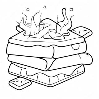Smores Ingredienser Malarbild 112628-48733