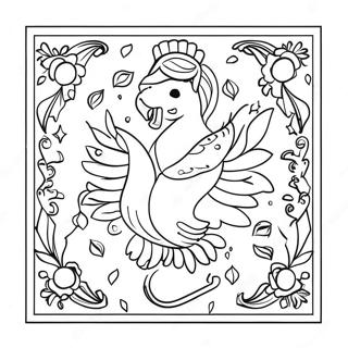 Festliga Loteria Karaktarer Malarbild 113271 49350