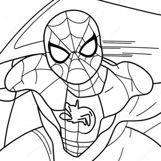 Spiderman Bland Oss Malarbild 113448-49478