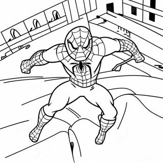 Spiderman Bland Oss Malarbild 113448-49480