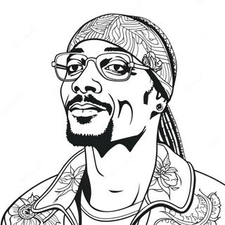 Snoop Dogg Malarbild 113525-49539