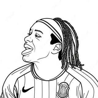 Ronaldinho Målarbilder