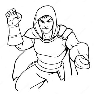 Rogue Absorberar Krafter Malarbild 113993-49913