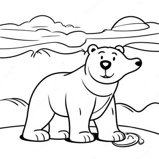 Coca Cola Isbjorn Malarbild 114170 50046