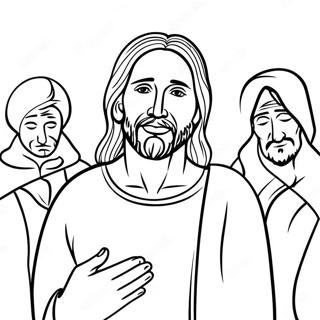 Farglaggningssida For Jesus Som Helar 114219-50078