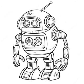 Framtidsrobot Malarbild 11426-523