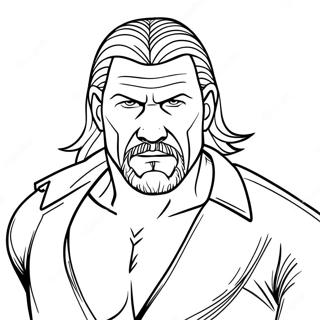 Triple H I Ringen Malarbild 114453-50273