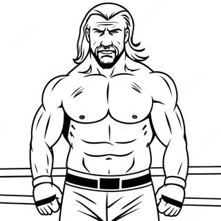 Triple H I Ringen Malarbild 114453-50276