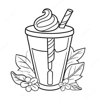 Lacker Milkshake Med Vispad Gradde Malarbild 114479 50296