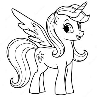 Celestia My Little Pony Malarbild 114734-50479