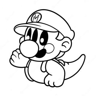 Super Mario Odyssey Cappy Målarbilder