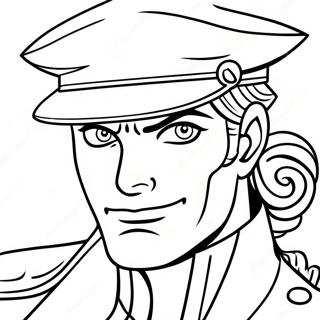 Jotaro Kujo I Aktion Malarbild 115174-50822