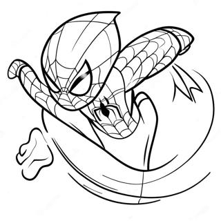 Spiderman Sonic Målarbilder