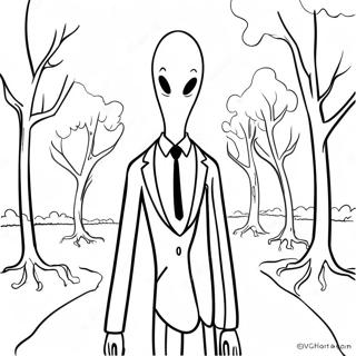 Malarbild Av Slenderman 115766 51278