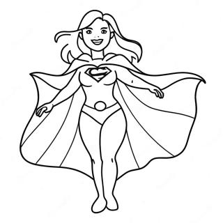 Supermamma Med Kappa Malarbild 116516-52026