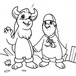 Vlad Och Niki Aventyr Malarbild 116643-52125