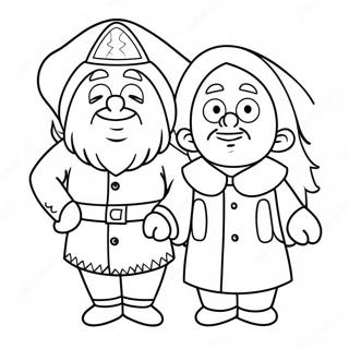 Vlad Och Niki Aventyr Malarbild 116643-52127