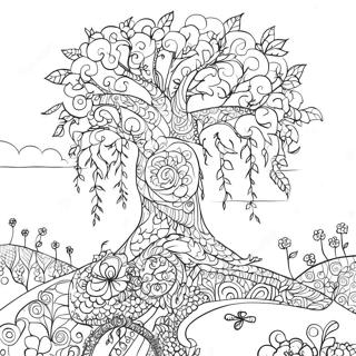 Fantasifull Livets Trad Malarbild 116749 52214