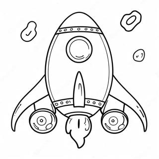 Rymdskepp Målarbilder