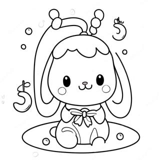 Cinnamoroll Julmalarbild 116823-52262