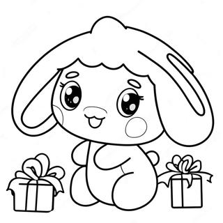 Cinnamoroll Julmalarbild 116823-52263