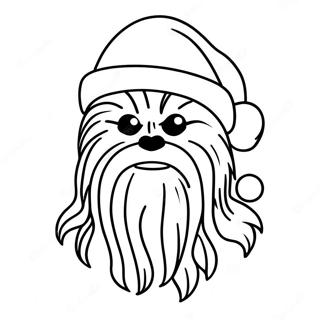 Chewbacca I En Tomteluva Malarbild 116927-52346