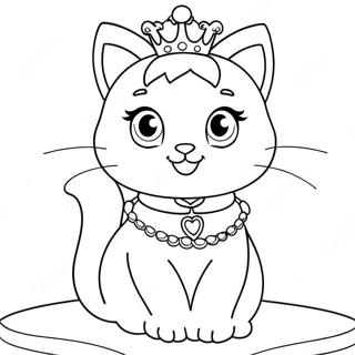 Prinsessa Katt Malarbild 117030-52422