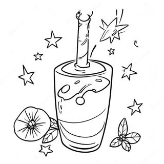 Glittrande Magisk Dryck Malarbild 118525 53692