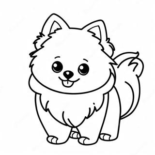 Pomeranian Malarbild 118573-53723