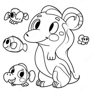 Bedarande Djur A Till O Malarbild 118987-54048