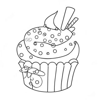 Cupcake Målarbilder