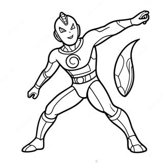 Ultraman I Action Pose Malarbild 119372-54352