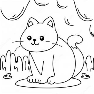 Glad Kattnapp Poppy Playtime Malarbild 119400 54378