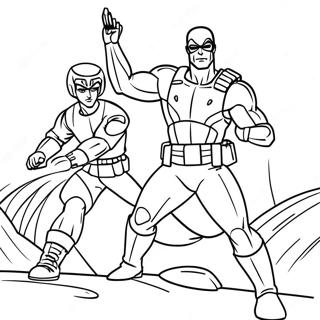 Duke I Aktion Gi Joe Malarbild 119785 54675