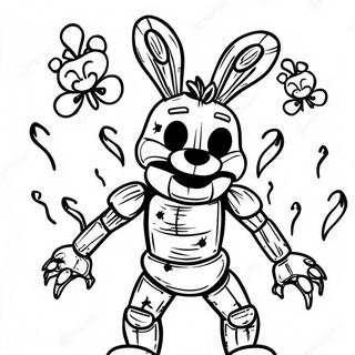 Springtrap I Morkret Malarbild 119836 54715