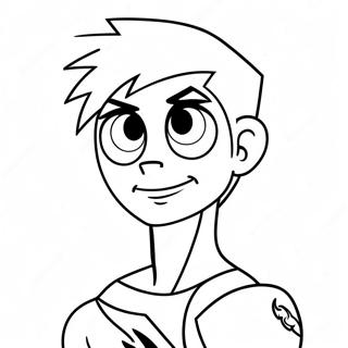 Danny Phantom Malarbild 119912-54767