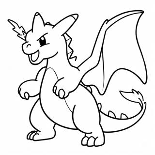 Flygande Charizard Malarbild 12082-541