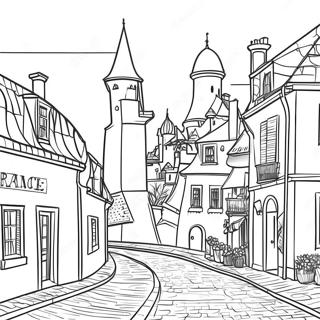 Frankrike Malarbild 120963-55776