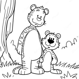 Calvin Och Hobbes Malarbild 121038-55833