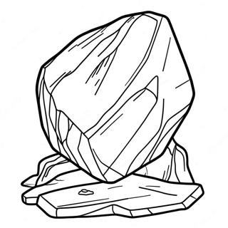 Skinande Magmatisk Sten Malarbild 121118-55905