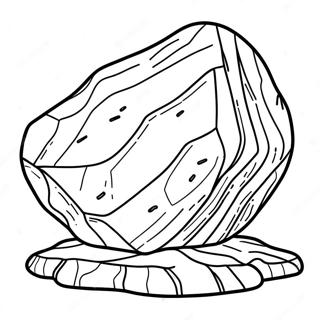 Skinande Magmatisk Sten Malarbild 121118-55906