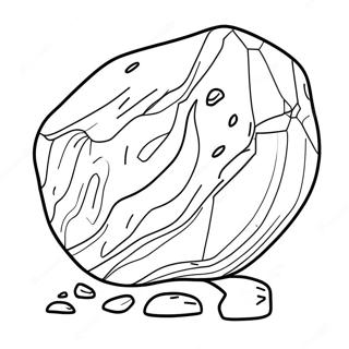 Skinande Magmatisk Sten Malarbild 121118-55908