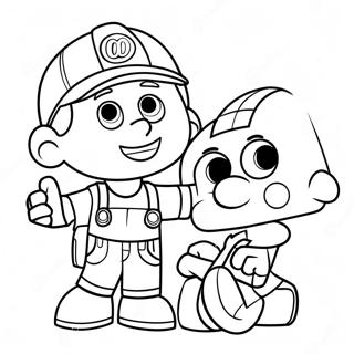 Handy Manny Målarbilder