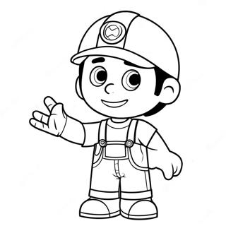 Handy Manny Malarbild 121425-56114