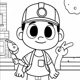 Handy Manny Malarbild 121425-56115