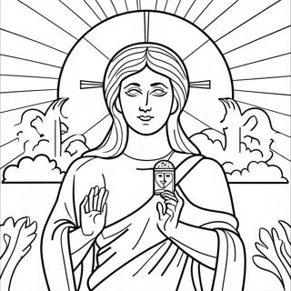 Mysterisk Upplysning Malarbild 121558-56229