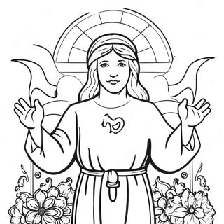 Mysterisk Upplysning Malarbild 121558-56231